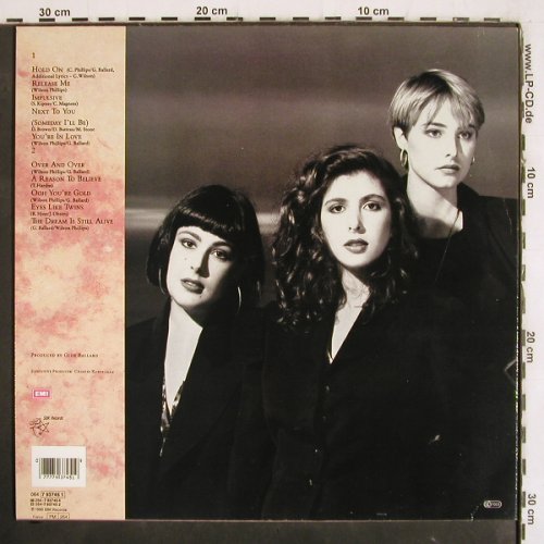 Wilson Phillips: Same, EMI (7 93745 1), D, 1990 Typ: LP Best.-Nr.: V4039 Preis: 7,50 Euro