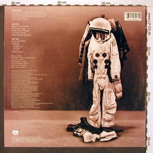 Vanwarmer,Randy: Terraform, Foc, Bearsville (BRK 6998), US, 1980 Typ: LP Best.-Nr.: V4078 Preis: 7,50 Euro