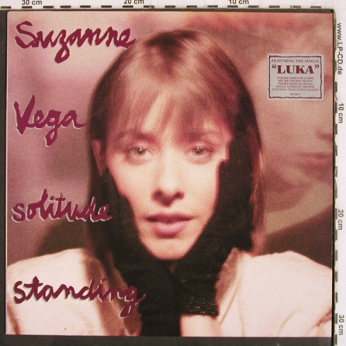 Vega,Suzanne: Solitude Standing, AM (395 136-1), D, 1987 Typ: LP Best.-Nr.: V4117 Preis: 6,00 Euro