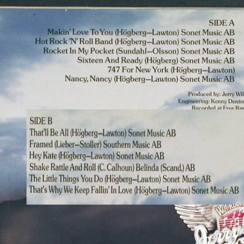 Williams,Jerry & Roadwork: Hot Rock'n'Roll Band, Sonet (SLP 2664), S, 1980 Typ: LP Best.-Nr.: V4187 Preis: 6,00 Euro