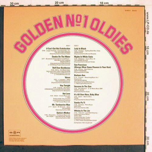 V.A.Golden No.1 Oldies: Vol.1-Rolling Stones... This Lizzy, SR (30 865 0), D, 1980 Typ: LP Best.-Nr.: V485 Preis: 7,50 Euro