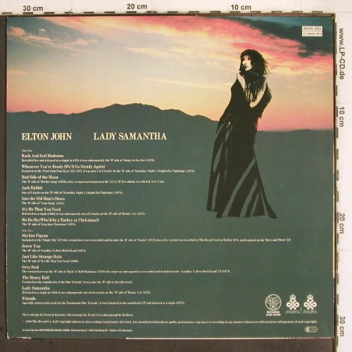 John,Elton: Lady Samantha, DJM(044.203), D, 1980 - LP - V543 - 7,50 Euro