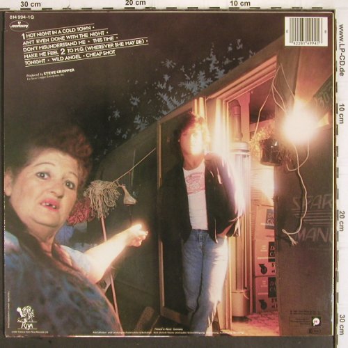 Cougar,John: Nothin'Matters And What If It Did, Mercury(814 994-1Q), D, 1980 - LP - V54 - 6,00 Euro