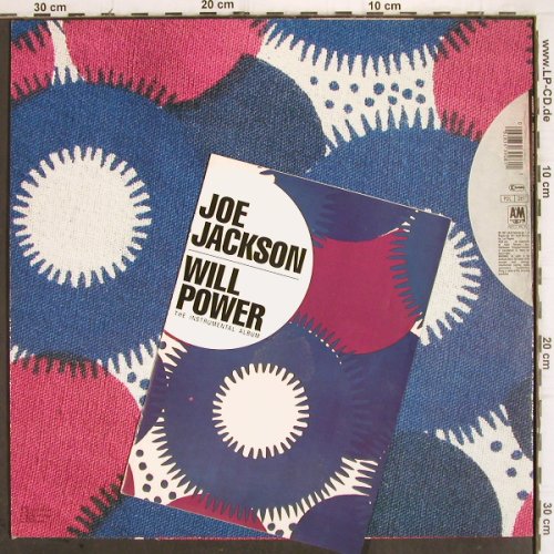 Jackson,Joe: Will Power- instrumental Album,Info, AM(393 908-1), D, 1987 - LP - V56 - 7,50 Euro