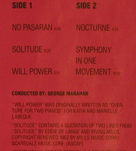 Jackson,Joe: Will Power- instrumental Album,Info, AM(393 908-1), D, 1987 - LP - V56 - 7,50 Euro