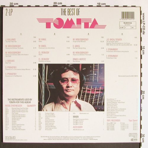 Tomita: The Best of, Foc, RCA(NL89451(2)), D, 1982 - 2LP - V589 - 7,50 Euro