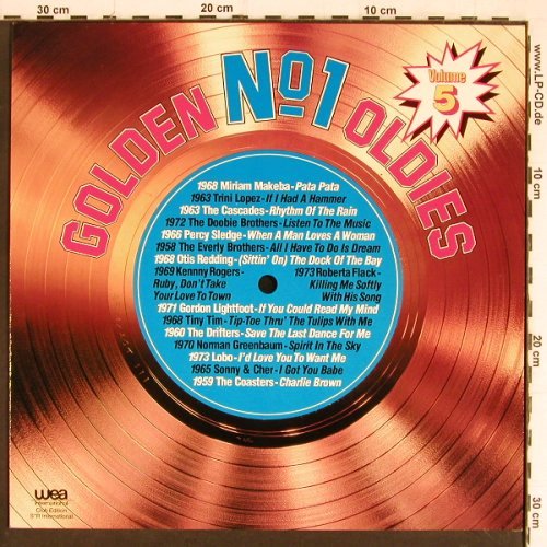 V.A.Golden No.1 Oldies: Vol.5-Lobo...Gordon Lightfood, WEA (91 631 2), D,Club Ed., 1982 Typ: LP Best.-Nr.: V601 Preis: 5,00 Euro