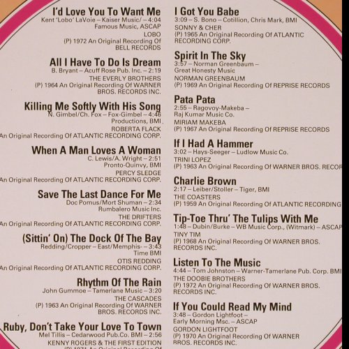 V.A.Golden No.1 Oldies: Vol.5-Lobo...Gordon Lightfood, WEA (91 631 2), D,Club Ed., 1982 Typ: LP Best.-Nr.: V601 Preis: 5,00 Euro