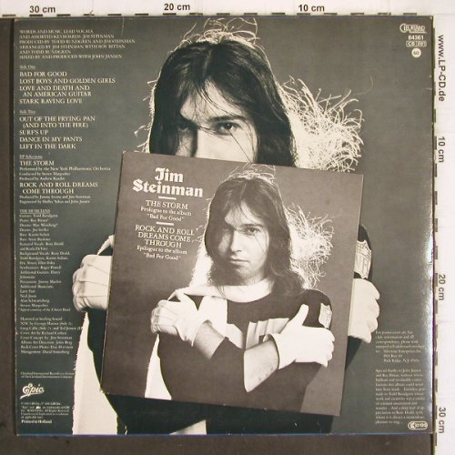 Steinman,Jim: Bad For Good +EP, Epic (EPC 84361), NL, 1981 Typ: LP Best.-Nr.: V650 Preis: 6,00 Euro