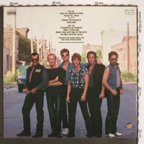 Cafferty,John & t.Beaver Brown Band: Tough All Over, ScottiBros(260 14 033), D, 1985 - LP - V667 - 5,00 Euro
