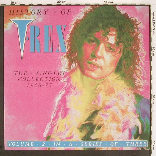 T.Rex: Hist.Of-Singles Col.68-77 Vol.2, Green Line(GLP 443), I, 1989 - LP - V688 - 5,00 Euro