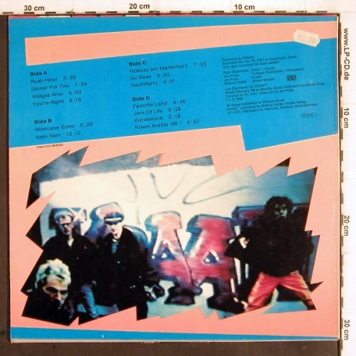 Kraan: Live '88, Intercord(KRAAN 8801), D, 1988 - 2LP - V689 - 30,00 Euro