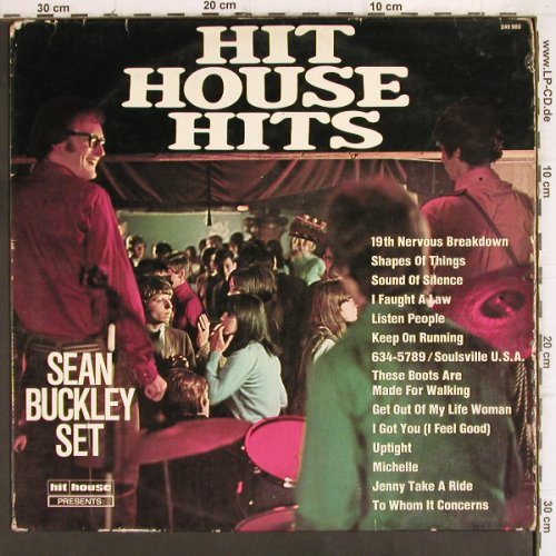 Buckley Set,Sean: Hit House Hits, m-/vg-, hit house(249 980), D, 1968 - LP - V709 - 30,00 Euro