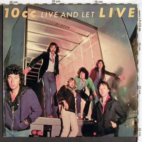 10cc: Live And Let - Live, Foc, Mercury (6641 714), NL, 1977 Typ: 2LP Best.-Nr.: V727 Preis: 7,50 Euro
