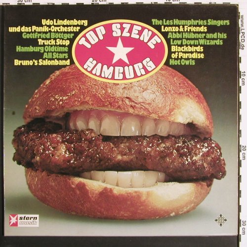V.A.Top Szene Hamburg: Lindenberg,B&ouml;ttger..Foc-Poster,6xLP, Telefunken (6.22193 AK), D, 1975 Typ: LP Best.-Nr.: V7407 Preis: 6,00 Euro.