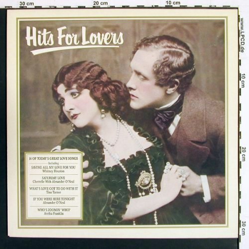 V.A.Hits for Lovers: 16 Of Today's Great Love Songs, Epic (EPC 10050), UK, 1986 Typ: LP Best.-Nr.: V7423 Preis: 5,00 Euro.
