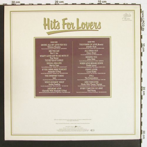 V.A.Hits for Lovers: 16 Of Today's Great Love Songs, Epic (EPC 10050), UK, 1986 Typ: LP Best.-Nr.: V7423 Preis: 5,00 Euro.