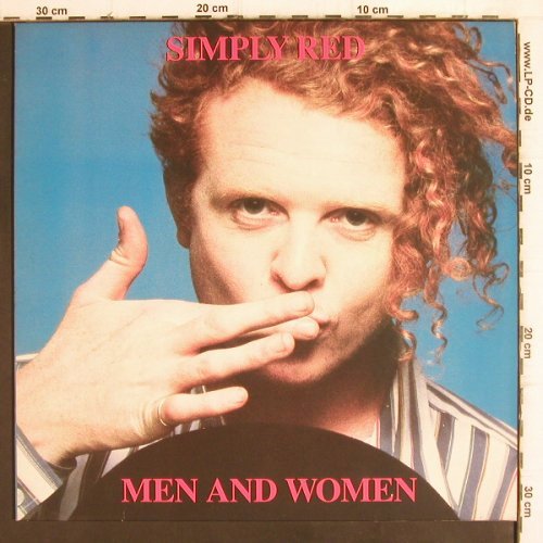 Simply Red: Men And Women, WEA (242 071-1), D, 1987 Typ: LP Best.-Nr.: V761 Preis: 5,00 Euro