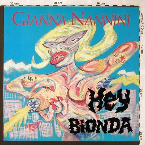 Nannini,Gianna: Hey Bionda*3, Metronome(887 663-1), D, 1988 - 12inch - V825 - 3,00 Euro