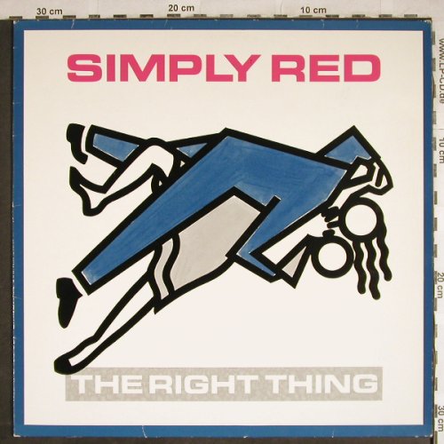 Simply Red: The Right Thing+2 (blue), WEA (248 460-0), D, 1987 Typ: 12" Best.-Nr.: V850 Preis: 4,00 Euro