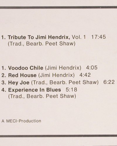 Hendrix,Jimi: Tribute To, Perl Serie(PSLP 190), D, 1971 - LP - V888 - 7,50 Euro