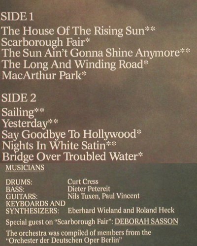 Hofmann,Peter: Rock Classics, CBS(CBS 85 965), NL, 1982 - LP - V89 - 5,00 Euro
