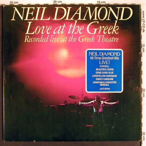 Diamond,Neil: Love At The Greek,Foc, CBS(95001), NL, 1977 - 2LP - V918 - 7,50 Euro