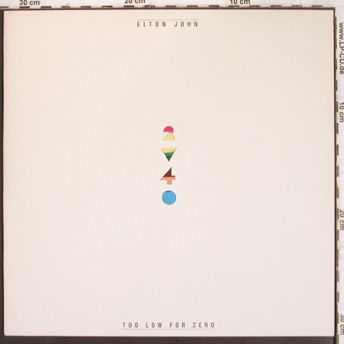 John,Elton: Too Low For Zero, Rocket(811 052-1), D, 1983 - LP - V944 - 6,00 Euro