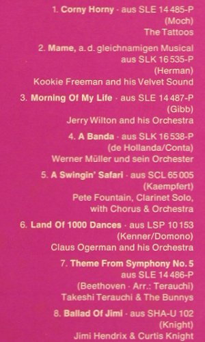 V.A.Frühlingswirbel 68: 16 Kostproben, u.a.Hendrix, Mosch.., Telefunken (TST 75 791), D,whMuster, 1968 Typ: LP Best.-Nr.: V95 Preis: 5,00 Euro