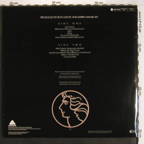 Manilow,Barry: One Voice, Arista(201 154-320), D, 1979 - LP - V961 - 5,00 Euro