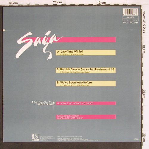 Saga: Only Time Will Tell+2, Polydor(609 367), D, 1987 - 12inch - X1042 - 3,00 Euro