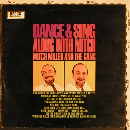 Miller,Mitch and the Gang: Dance & Sing Along With, m-/vg+, Decca(SLK 86020-P), D,  - LP - X1071 - 6,00 Euro