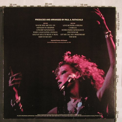 Midler,Bette / Alan Bates: The Rose, Soundtrack, Atlantic(SD 16010), US, 1979 - LP - X142 - 6,00 Euro