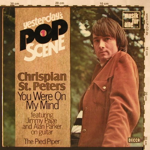 St.Peters,Chrispian: Yesterday's Pop Scene, vg+/vg+, Decca Musik für Alle(ND 689), D,  - LP - X1546 - 10,00 Euro