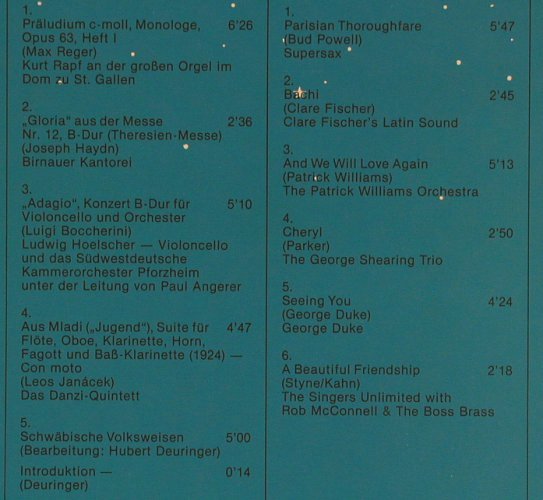 V.A.MPS Variation'79: Max Reger...Rob McConnell, MPS, Promo(MPS 0020), D, 1978 - LP - X1612 - 7,50 Euro