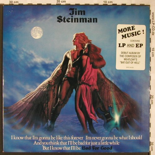 Steinman,Jim: Bad For Good +EP, Epic(84361), NL, 1981 - LP - X1640 - 7,50 Euro
