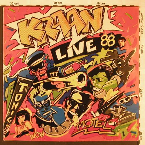 Kraan: Live '88, vg+/m-, Intercord(8801), D, 1988 - 2LP - X1744 - 25,00 Euro