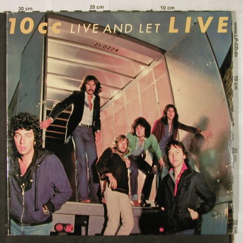 10cc: Live And Let - Live, Foc, Mercury(6641 714), NL, 1977 - 2LP - X1802 - 9,00 Euro