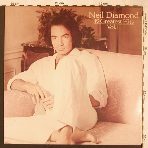 Diamond,Neil: 12 Greatest Hits Vol.2, CBS(CBS 85 844), NL,  - LP - X1861 - 5,50 Euro
