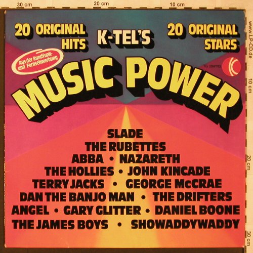 V.A.Music Power: Rubettes...Dan The Banjo Man, K-tel(TG 2891113), D, 1974 - LP - X2051 - 4,00 Euro