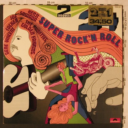 V.A.24 Super Rock' Roll: Tony Sheridan &B.B....Leon, Foc, Polydor(2664 301), F,  - 2LP - X2488 - 12,50 Euro