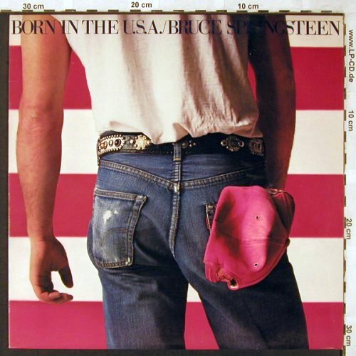 Springsteen,Bruce: Born In The USA, CBS(CBS 86304), NL, 1984 - LP - X2546 - 5,00 Euro