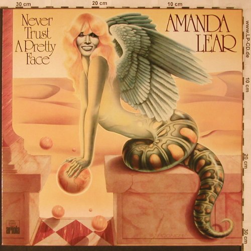 Lear,Amanda: Never Trust A Pretty Face +Poster, Ariola(200 017 (320)), D, 1978 - LP - X2576 - 7,50 Euro