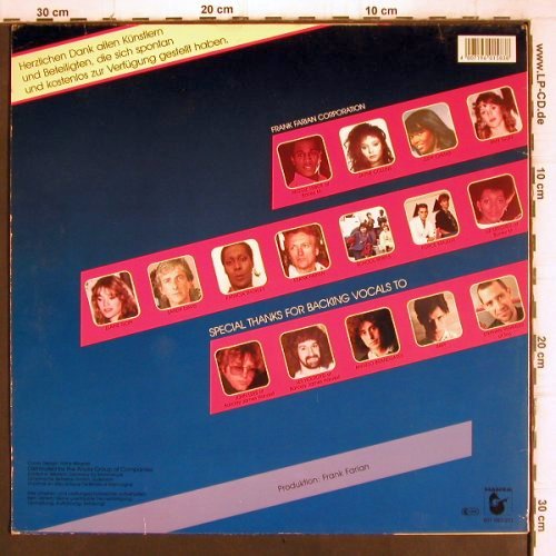 Farian Corporation,Frank: Mother And Child Reunion/I'm Alive, Hansa (601 583-213), D, 1985 Typ: 12" Best.-Nr.: X2658 Preis: 2,00 Euro