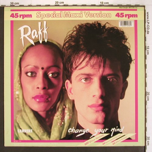 Raff: Change Your Mind *3, Carrere(881 578-1), D, 1984 - 12inch - X2660 - 1,00 Euro