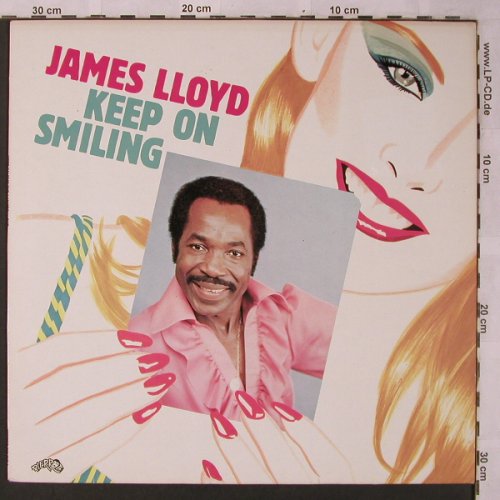 Lloyd,James: Keep On Smiling, Pierrot(810 817-1), D, 1983 - LP - X2674 - 5,00 Euro