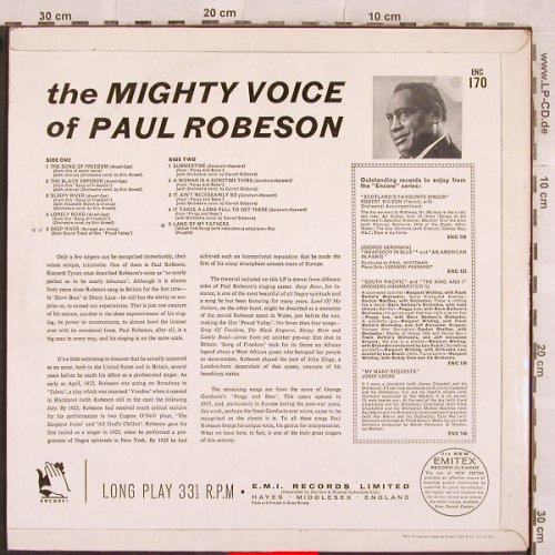 Robeson,Paul: The Mighty Voice of, m-/vg+, Encore!(ENC 170), UK, Mono,  - LP - X267 - 7,50 Euro