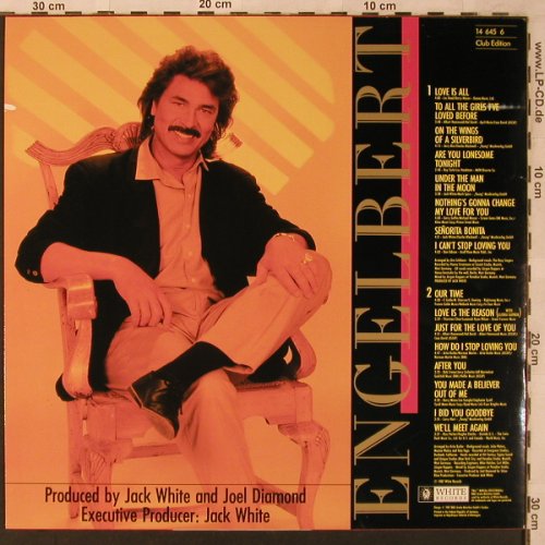 Engelbert: Remember - I Love You, Club-Ed., White Records(14 645 6), D, 1987 - LP - X2730 - 5,00 Euro