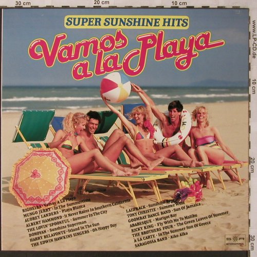 V.A.Vamos a la Playa-Super Sunshine: Righeira...Saragossa Band, SR(40 513 4), D,Club Ed., 1984 - LP - X2741 - 4,00 Euro