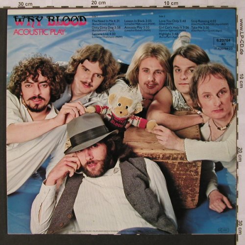 Why Blood: Acoustic Play, Big Mouth(6.23764 AO), D, 1979 - LP - X2790 - 9,00 Euro
